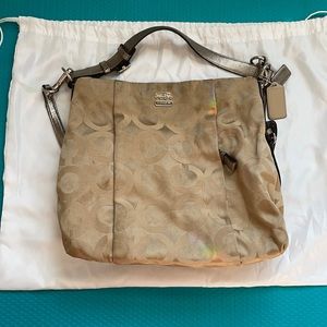brown coach purse